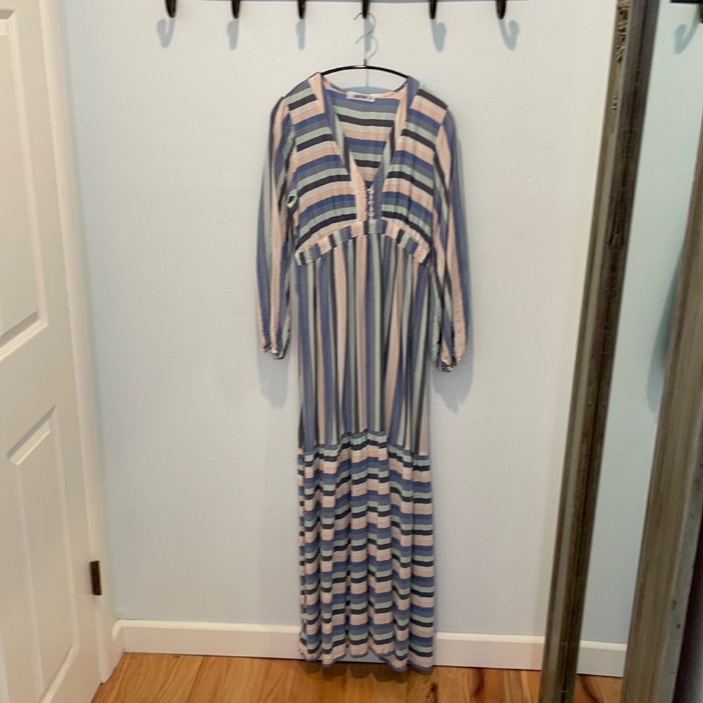 Striped Maxi Dress